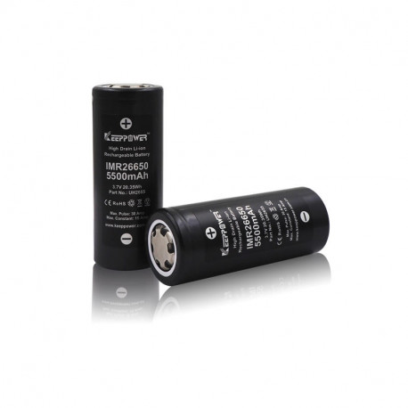 KeepPower Li-Ion batteri 3,6V IMR5500mAh UH2652