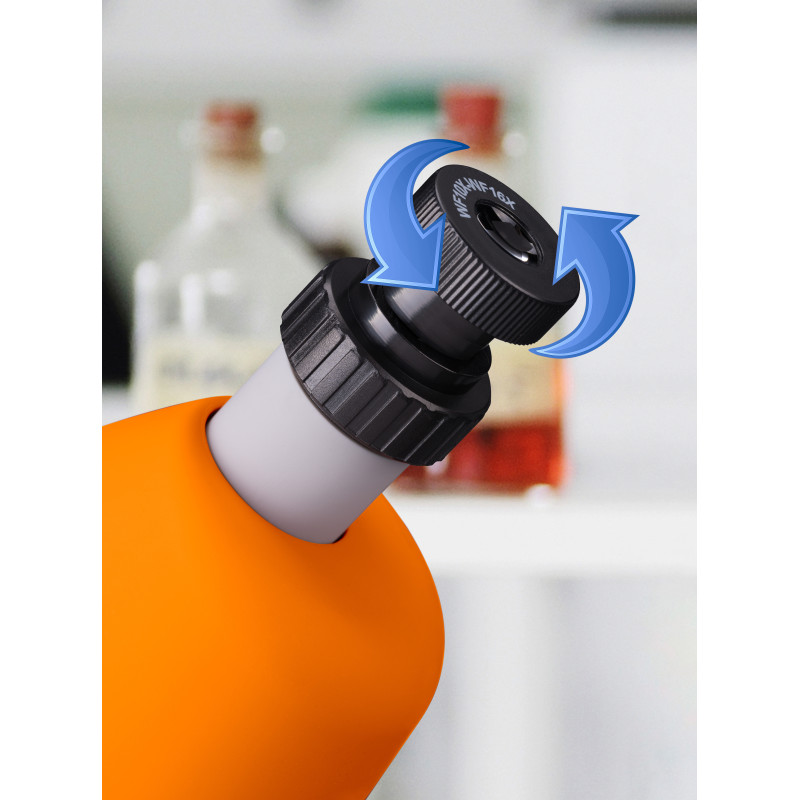 BRESSER JUNIOR 40x-640x Mikroskop Grøn