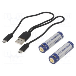 2pack KeepPower Micro-USB Battery P1450U1