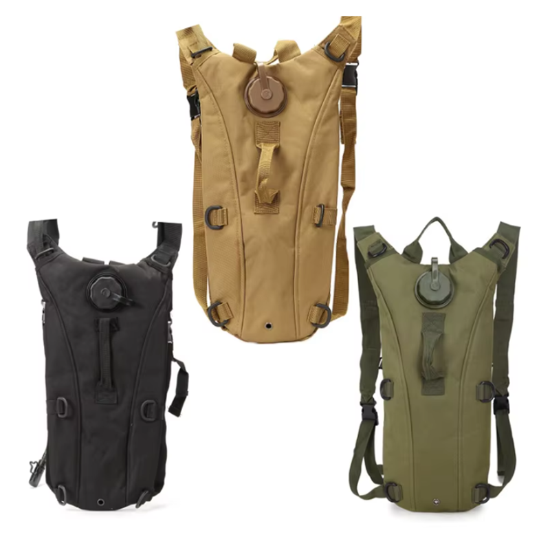 GLOBUZ - Camel backpack, med 3L vandblære