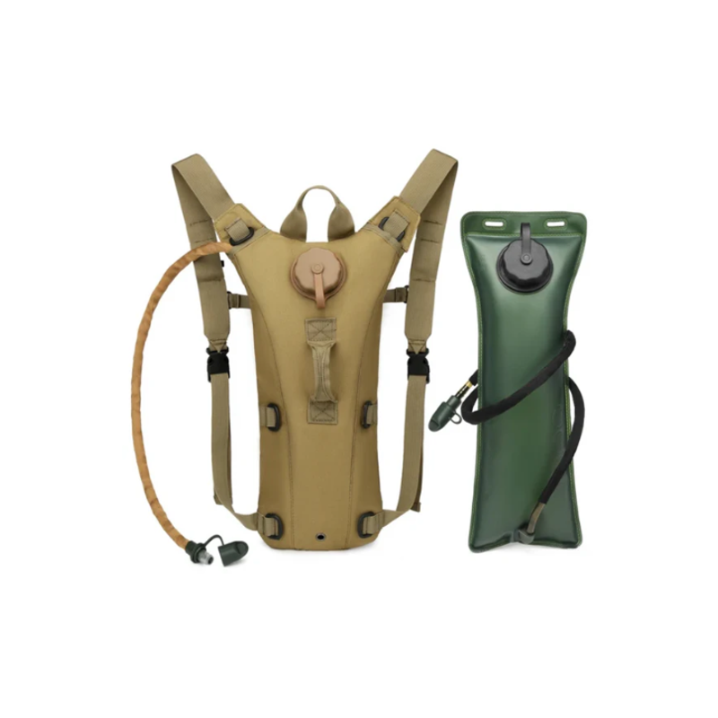 GLOBUZ - Camel backpack, med 3L vandblære