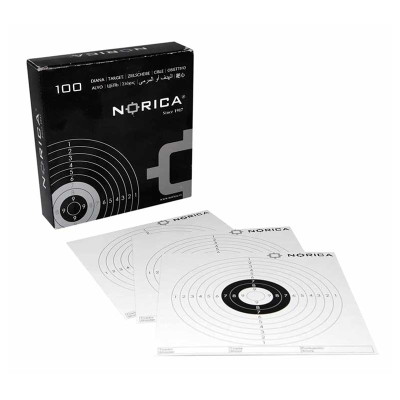 Norica - Skydeskiver 100 stk