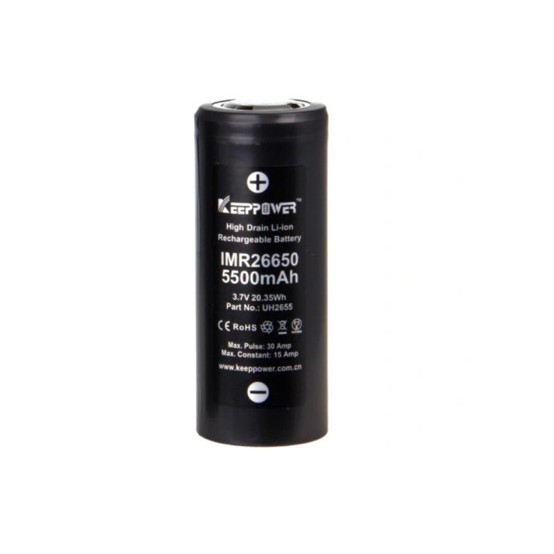 KeepPower Li-Ion batteri 3,6V IMR5500mAh UH2652
