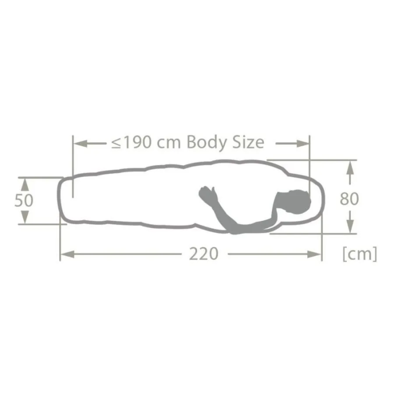 VAUDE SIOUX 100 II SYN | 1-Sæsons Sovepose