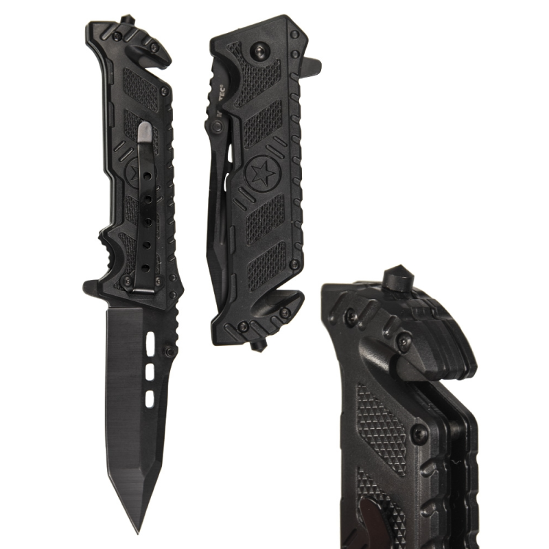 Kniv med Pakkawood Håndtag – 8 cm Rustfri Klinge