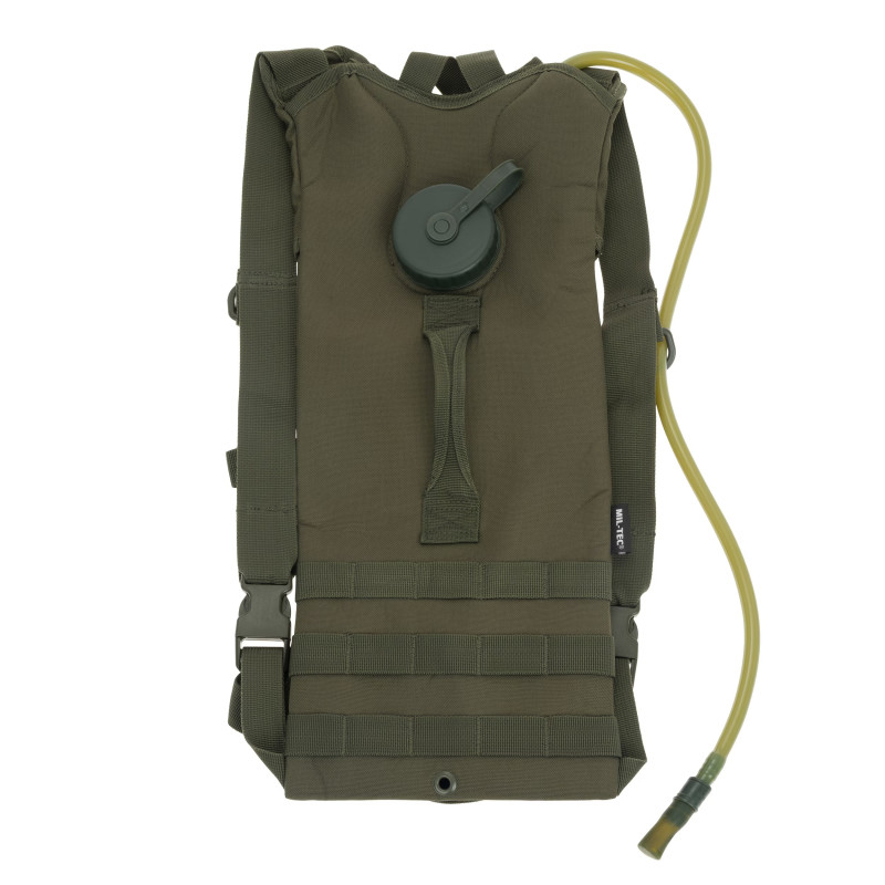 Mil-Tec Hydration Pack OD, drikkesystem med 3 Liter Vandbeholder