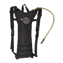 Mil-Tec Hydration Pack Basic 3L BLK | Drikkesystem med 3 Liter Vandbeholder