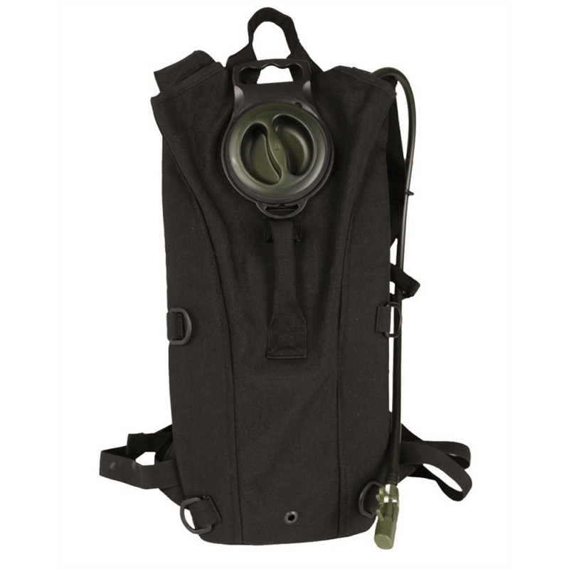 Mil-Tec Mil-Spec Camelbag 3L Sort | Hydration Pack med 3 Liter Vandreservoir