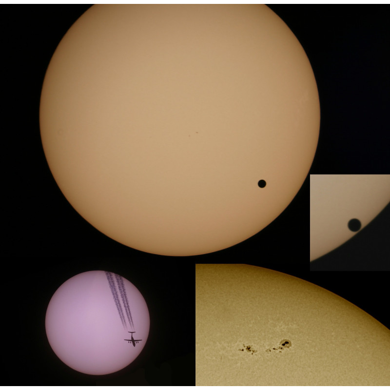 Kopia av Bresser Solarix 114/500mm stjernekikkert M/Solfilter & Smartphone-adapter.
