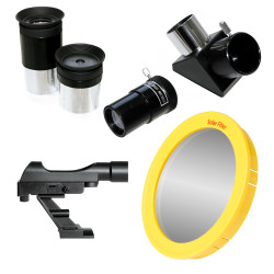 Kopia av Bresser Solarix 114/500mm stjernekikkert M/Solfilter & Smartphone-adapter.