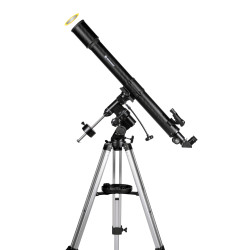 Bresser Sirius 70/900 AZ Teleskop med Smartphone Adapter | Refraktor Teleskop til Begyndere