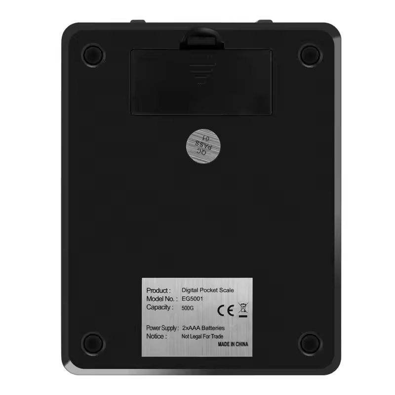 Digital Præcisionsvægt 500g x 0,01g | LCD Display & Tællefunktion