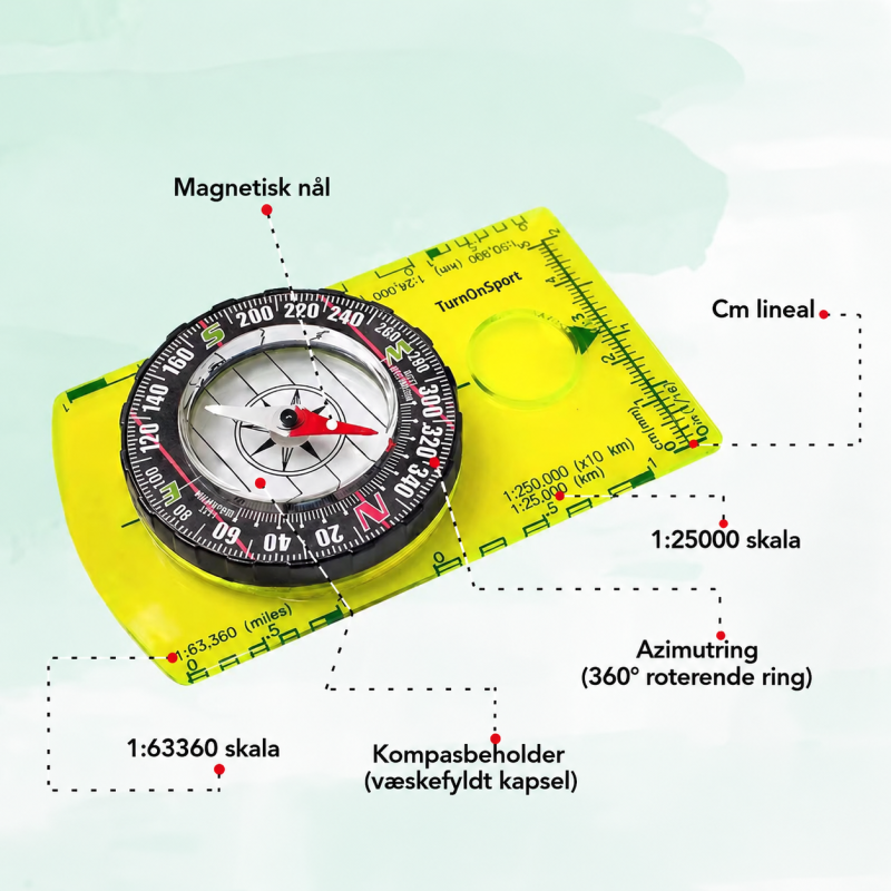 Kopia av Kopia av Mil-Tec 10-i-1 Survival Kompas med LED & Ildstål