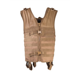 Mil-Tec MOLLE Carrier Vest Coyote | Modulær Taktisk Vest