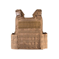 Mil-Tec Plate Carrier Vest Coyote | Taktisk MOLLE Vest