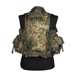 Mil-Tec 9 Pockets Tactical Vest Flecktarn | Taktisk Vest