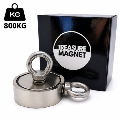 Fiskemagnet | Magnetfiskeri. 800KG Fiskemagnet fra Treasuremanget.