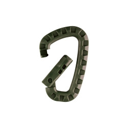Kopia av Kopia av Mil-Tec Tactical MOLLE-karabinhager – 2 stk. – Sort