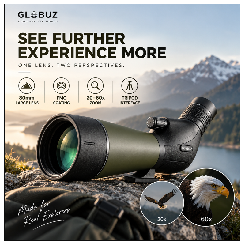 Kopia av Kopia av Globuz 20-60x60 Spotting Scope