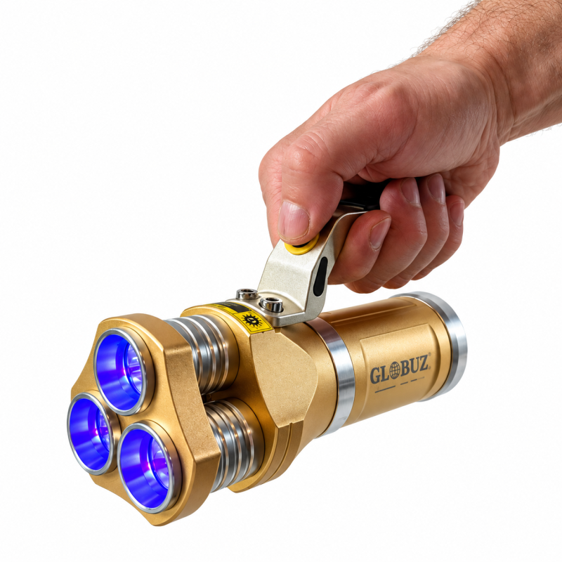 Ravlygte | DKs største udvalg | Amber Eye Gold 30W