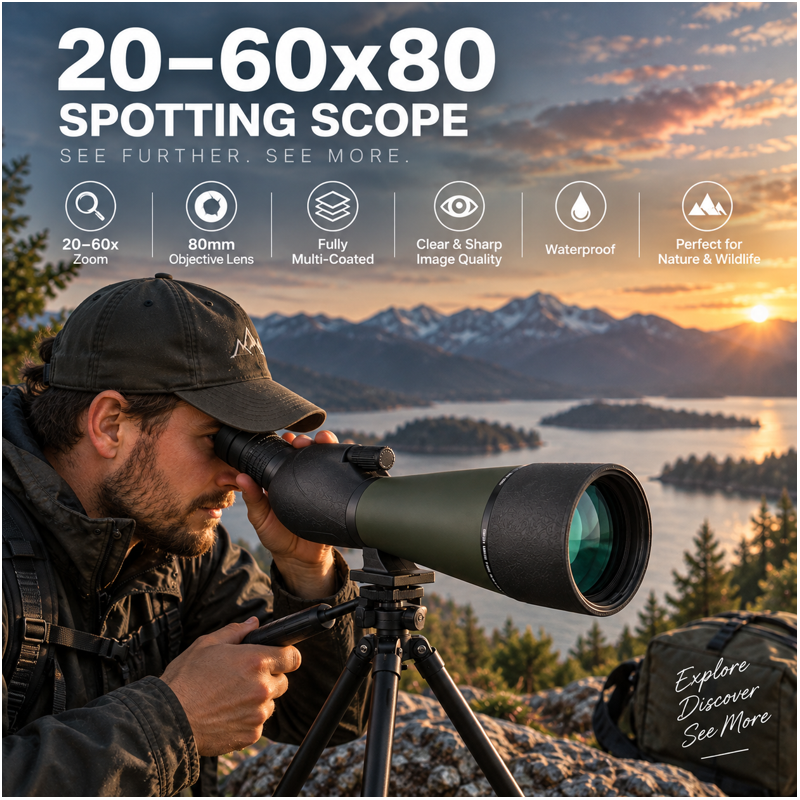 Kopia av Kopia av Globuz 20-60x60 Spotting Scope